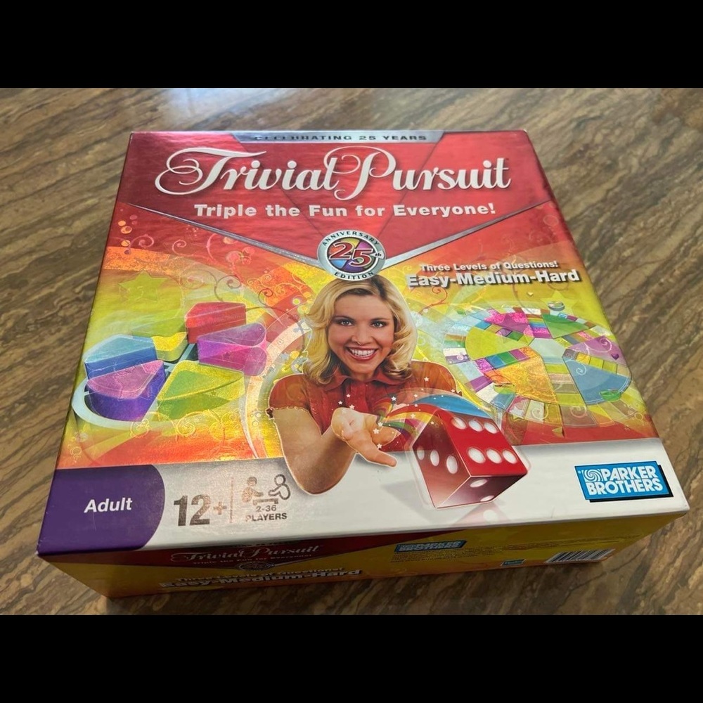 Trivia Pursuit 25th Aniversary